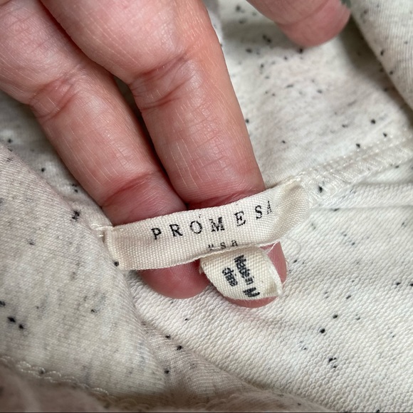 PROMESA Oatmeal Hooded Sweatshirt - Picture 7 of 12